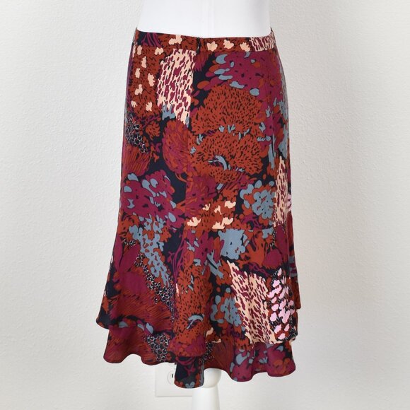 Boden Multi-Color Tiered Skirt - 4 - Picture 4 of 7